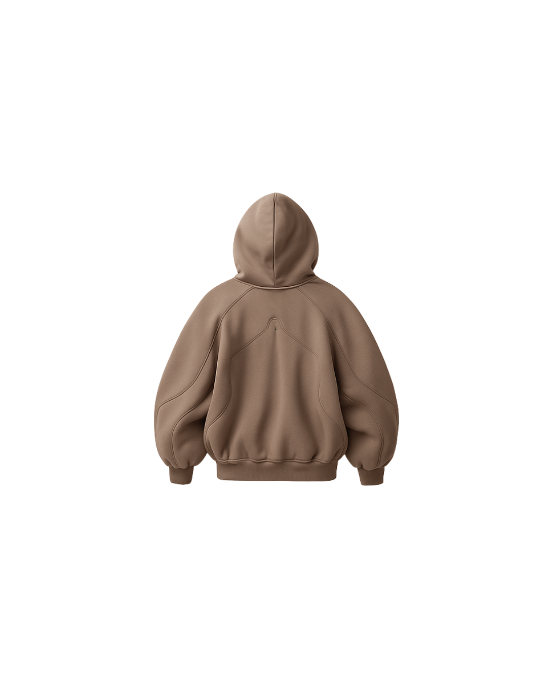 LS BROWN HOODIE